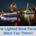 Santa Cruz lighted boat parade