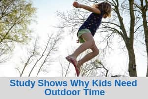 Study shows why kids need outdoor time