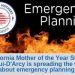 California Mother of the Year Susan Tatsui-D'Arcy is spreading the word about emergency planning!