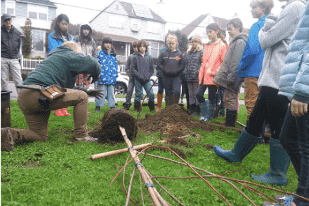 waldorf school tree planting