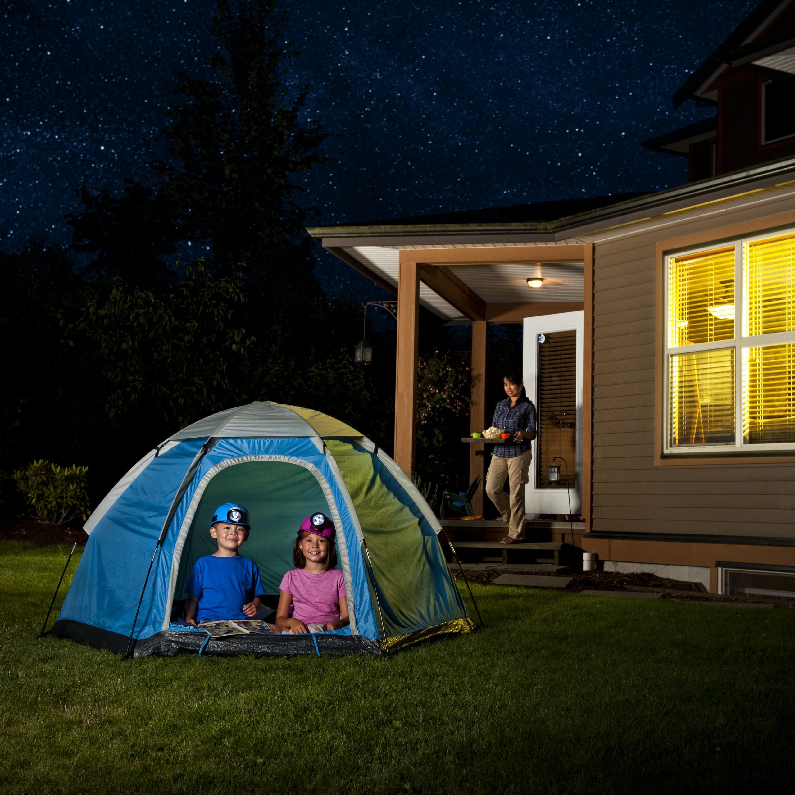 Backyard Campout Growing Up in Santa Cruz