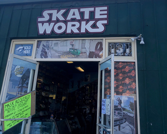 santa cruz skate shop