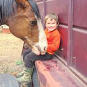 Brantly and Indy his special boy