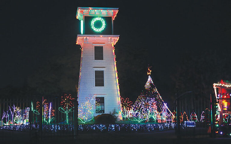 Glowing Drive-Thru at the Fairgrounds