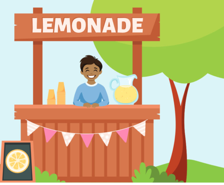 What a Lemonade Stand Teaches Kids About Money