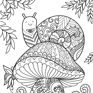 Coloring Page Snail-01 copy